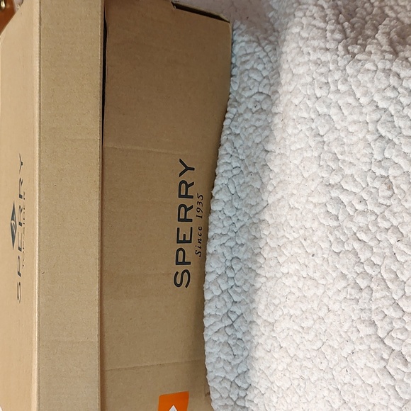 Sperry seaside top-sider 8 M quilted suede leather champagne shoes. NWOT in box. - Picture 3 of 8